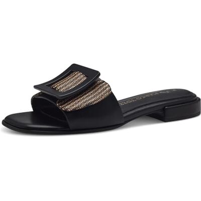 MARCO TOZZI Mules by Guido Maria Kretschmer Femme, Noir Comb, 39 EU - Publicité MARCO TOZZI Mules by Guido Maria Kretschmer Femme, Noir Comb, 39 EU - Publicité