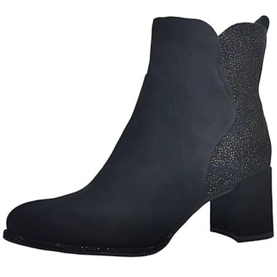 MARCO TOZZI Bottines pour femme , Black Gold., 37 EU - Publicité MARCO TOZZI Bottines pour femme , Black Gold., 37 EU - Publicité