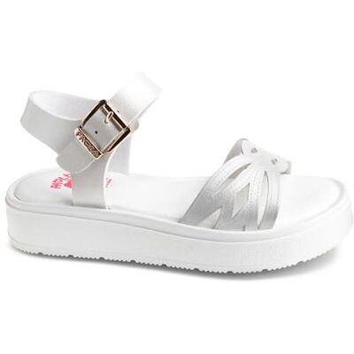Pablosky Capri Sandale, Blanc, 36 EU - Publicité Pablosky Capri Sandale, Blanc, 36 EU - Publicité