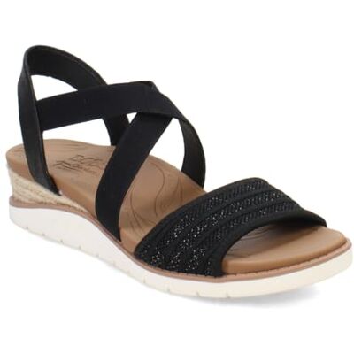 Skechers Sandales de plage Arch Fit pour femme, Duraleather noir tricoté, 39 EU - Publicité Skechers Sandales de plage Arch Fit pour femme, Duraleather noir tricoté, 39 EU - Publicité
