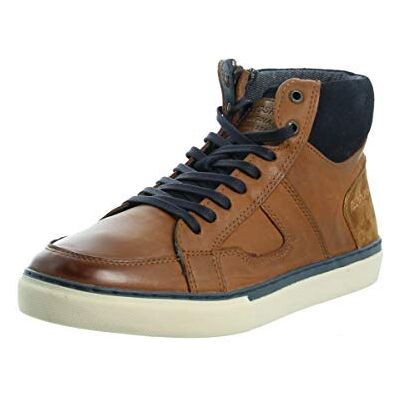Redskins CIZAIN, Baskets Hautes Hommes, Marron (Cognac+Navy Th), 42 EU - Publicité Redskins CIZAIN, Baskets Hautes Hommes, Marron (Cognac+Navy Th), 42 EU - Publicité