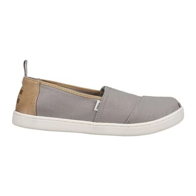 TOMS Mixte enfant Alpargata Mocassin plat, Marron Gris, 36 EU - Publicité TOMS Mixte enfant Alpargata Mocassin plat, Marron Gris, 36 EU - Publicité