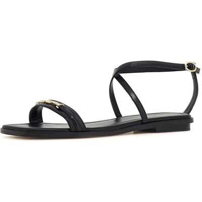 Michael Kors Femme Lena Sandals, Noir, 36.5 EU - Publicité Michael Kors Femme Lena Sandals, Noir, 36.5 EU - Publicité