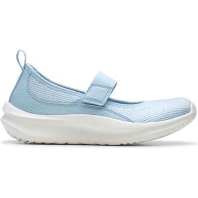Clarks Solevana Jane pour femme, Textile bleu clair, 7.5 - Publicité Clarks Solevana Jane pour femme, Textile bleu clair, 7.5 - Publicité