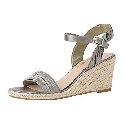 Tamaris Women's Heeled Sandal, Emerald Pleats, 41 EU - Publicité Tamaris Women's Heeled Sandal, Emerald Pleats, 41 EU - Publicité
