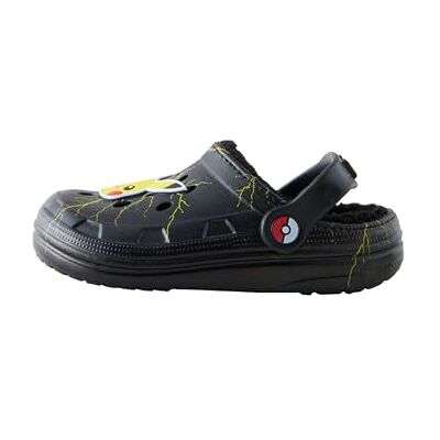 NEXT Garçon Chaussons Sabots fourrés Pokémon Noir 37 - Publicité NEXT Garçon Chaussons Sabots fourrés Pokémon Noir 37 - Publicité
