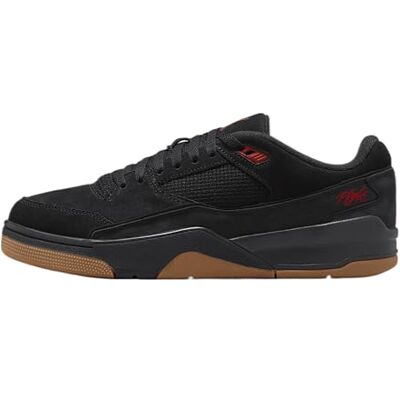 Nike Jordan Flight Court Chaussures pour homme (HF3255-001, Black/Gum Medium Brown/Varsity Red), Noir/marron moyen/rouge universitaire, 43 EU - Publicité Nike Jordan Flight Court Chaussures pour homme (HF3255-001, Black/Gum Medium Brown/Varsity Red), Noir/marron moyen/rouge universitaire, 43 EU - Publicité