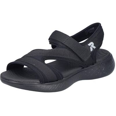 Rieker Sandales de trekking V2166 pour femme, Noir 00., 38 EU - Publicité Rieker Sandales de trekking V2166 pour femme, Noir 00., 38 EU - Publicité