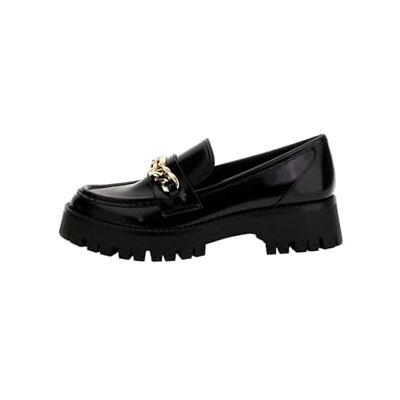 Scarpe donna mocassino Guess Almosty chunky loafers nero D25GU03 FLTALMELE14 37 - Publicité Scarpe donna mocassino Guess Almosty chunky loafers nero D25GU03 FLTALMELE14 37 - Publicité