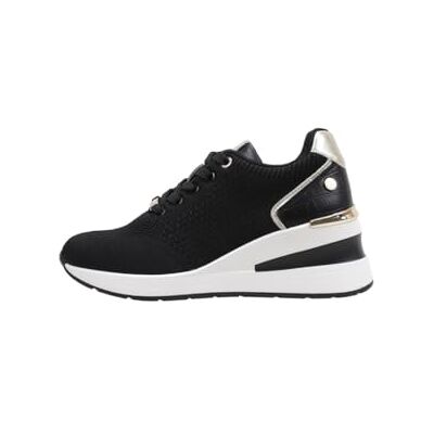 XTI Sneakers Femme Noir Chaussures Confortables et polyvalentes Mode décontractée Modèle 02 (Taille42) - Publicité XTI Sneakers Femme Noir Chaussures Confortables et polyvalentes Mode décontractée Modèle 02 (Taille42) - Publicité