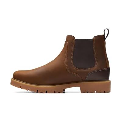 Clarks Rossdale Top Mens Chelsea Boots 42 EU Beeswax - Publicité Clarks Rossdale Top Mens Chelsea Boots 42 EU Beeswax - Publicité