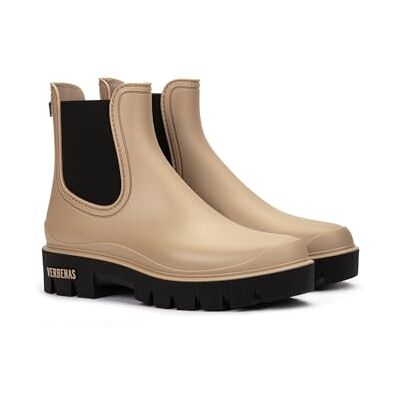 VERBENAS Bottes De Pluie Mae Mate Beig-Negro Taille: 38 - Publicité VERBENAS Bottes De Pluie Mae Mate Beig-Negro Taille: 38 - Publicité