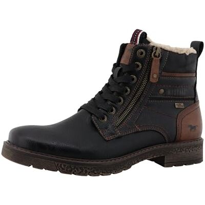 MUSTANG Bottines pour Hommes , Pointure:43 EU, La Couleur:Noir - Publicité MUSTANG Bottines pour Hommes , Pointure:43 EU, La Couleur:Noir - Publicité