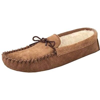 Mokkers JAKE Pantoufles mocassins en daim pour homme Bleu marine, Taupe clair, 44 EU - Publicité Mokkers JAKE Pantoufles mocassins en daim pour homme Bleu marine, Taupe clair, 44 EU - Publicité