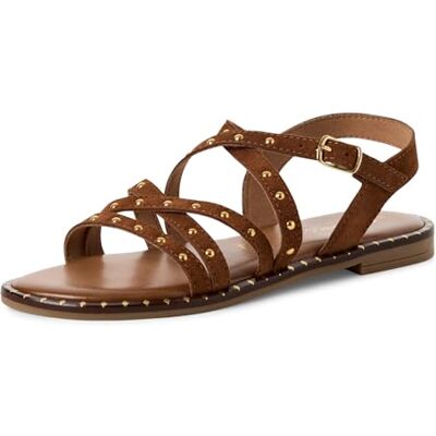 MARCO TOZZI Femme Pantolette Mules, Cognac, 40 EU - Publicité MARCO TOZZI Femme Pantolette Mules, Cognac, 40 EU - Publicité