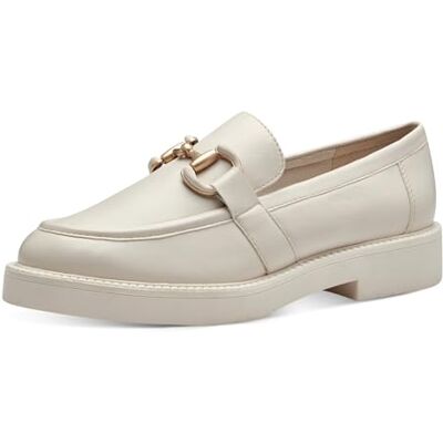 MARCO TOZZI Mocassin by Guido Maria Kretschmer Femme, Crème, 41 EU - Publicité MARCO TOZZI Mocassin by Guido Maria Kretschmer Femme, Crème, 41 EU - Publicité