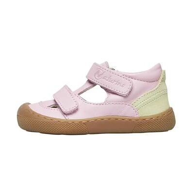 Naturino IRTYS-Sandales semi-ouvertes en cuir, Rose 21 - Publicité Naturino IRTYS-Sandales semi-ouvertes en cuir, Rose 21 - Publicité