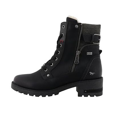 MUSTANG Bottines Femme 15M0082001, Pointure:37 EU, La Couleur:Noir - Publicité MUSTANG Bottines Femme 15M0082001, Pointure:37 EU, La Couleur:Noir - Publicité