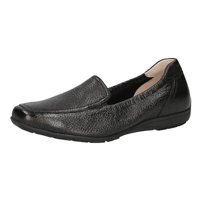 CAPRICE Chaussures à Enfiler Femme en Cuir Élégantes, Noir (Black Deer), 38 EU - Publicité CAPRICE Chaussures à Enfiler Femme en Cuir Élégantes, Noir (Black Deer), 38 EU - Publicité