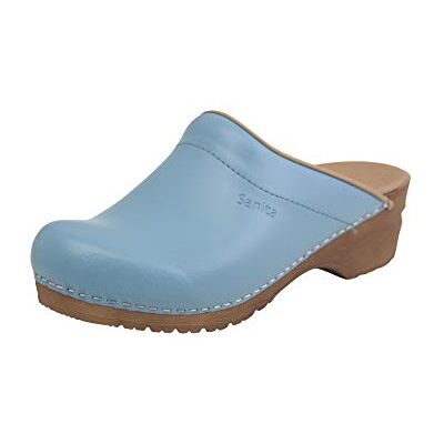 Sanita Sandra Sabots Ouvert Produit Original Fabriqué à la Main pour Femme Assise Plantaire de Forme Anatomique avec Mousse Souple Turquoise 37 EU - Publicité Sanita Sandra Sabots Ouvert Produit Original Fabriqué à la Main pour Femme Assise Plantaire de Forme Anatomique avec Mousse Souple Turquoise 37 EU - Publicité