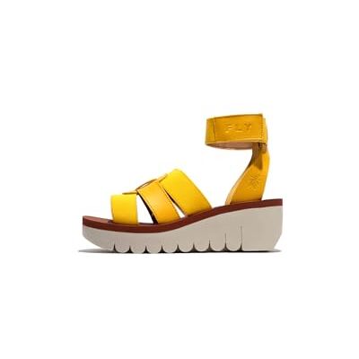 Fly London Femme Sandal, Yellow, 39 EU - Publicité Fly London Femme Sandal, Yellow, 39 EU - Publicité