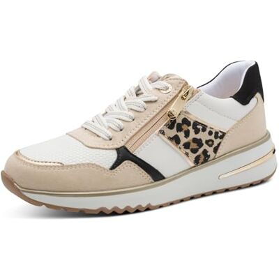 MARCO TOZZI Baskets Femme Semelle intérieure Amovible Feel Me Douce Doublure Douce Moderne, Blanc (White Comb), 36 EU - Publicité MARCO TOZZI Baskets Femme Semelle intérieure Amovible Feel Me Douce Doublure Douce Moderne, Blanc (White Comb), 36 EU - Publicité