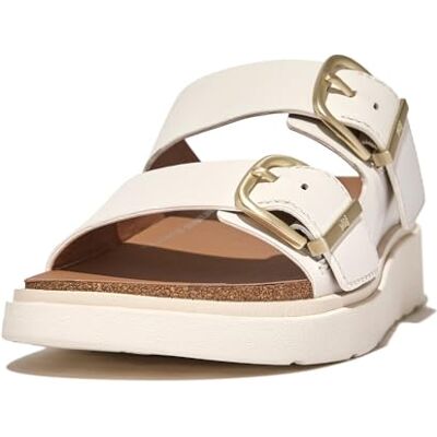 Fitflop Sandales à deux barres à boucle Gen-Ff, blanc, 43 EU - Publicité Fitflop Sandales à deux barres à boucle Gen-Ff, blanc, 43 EU - Publicité