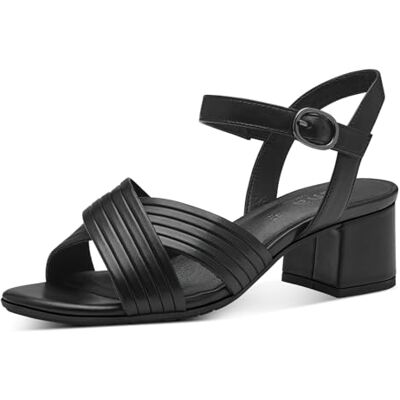 Jana Sandales Femme à Talon festives Vegan, Black Uni, 39 EU - Publicité Jana Sandales Femme à Talon festives Vegan, Black Uni, 39 EU - Publicité