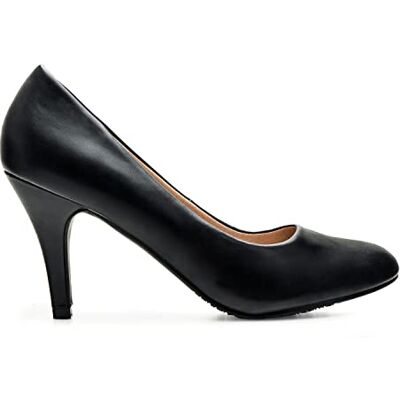Andrés Machado Élégants Escarpins rétro pour Femme/Adolescent pour l´été et l´Hiver AM422 Bout Arrondi Modèle Taille Petit Talons Fins Simili Cuir- Couleur Noir- EU 42 - Publicité Andrés Machado Élégants Escarpins rétro pour Femme/Adolescent pour l´été et l´Hiver AM422 Bout Arrondi Modèle Taille Petit Talons Fins Simili Cuir- Couleur Noir- EU 42 - Publicité