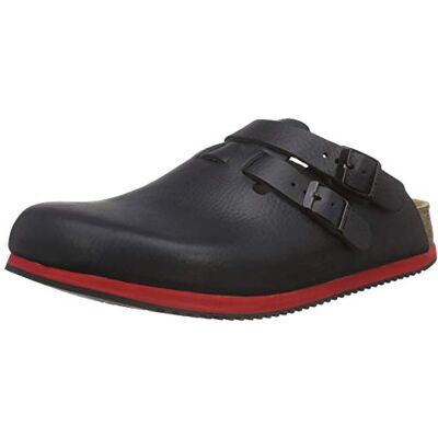Birkenstock Kay Sabots Professionnels en Cuir Souple pour Homme, Noir (Noir), 40 EU - Publicité Birkenstock Kay Sabots Professionnels en Cuir Souple pour Homme, Noir (Noir), 40 EU - Publicité