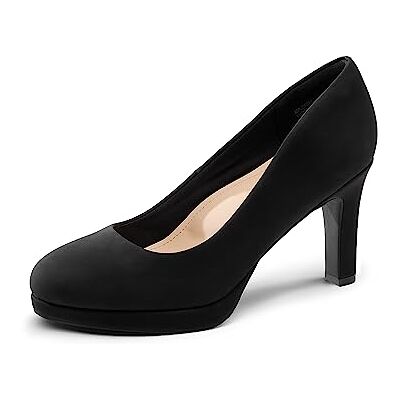 DREAM PAIRS Escarpins Femme Classique et Elégant Chaussures Habillées à Talons Hauts Confortable,Size 41,Noir-Nubuck,SDPU2365W - Publicité DREAM PAIRS Escarpins Femme Classique et Elégant Chaussures Habillées à Talons Hauts Confortable,Size 41,Noir-Nubuck,SDPU2365W - Publicité