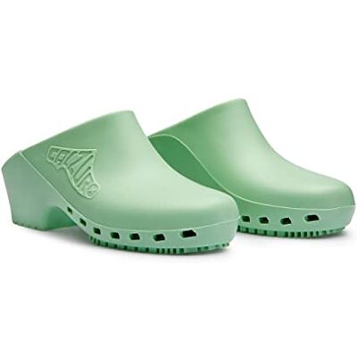 CALZURO Classique sans trous, sabots sanitaires pour femme homme en caoutchouc, professionnels CE antistatiques Autoclavables anatomiques, semelle antidérapante SRC antibactérienne, chaussons femme - Publicité CALZURO Classique sans trous, sabots sanitaires pour femme homme en caoutchouc, professionnels CE antistatiques Autoclavables anatomiques, semelle antidérapante SRC antibactérienne, chaussons femme - Publicité