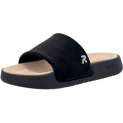 Rieker Narooma U3250 Slide pour homme, Noir, 43 EU - Publicité Rieker Narooma U3250 Slide pour homme, Noir, 43 EU - Publicité
