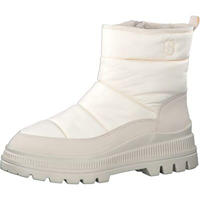 s.Oliver Femme Bottes d'hiver, crème, 41 EU - Publicité s.Oliver Femme Bottes d'hiver, crème, 41 EU - Publicité