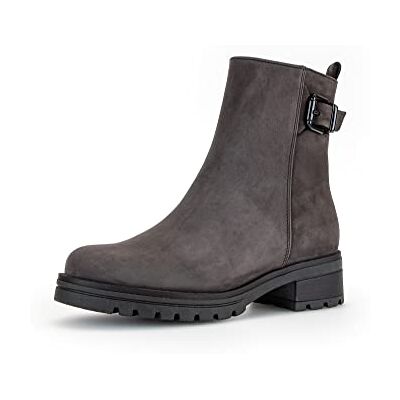 Gabor Bottines de motard pour femme, largeur supplémentaire modérée (G), Pepper 40, 39 EU - Publicité Gabor Bottines de motard pour femme, largeur supplémentaire modérée (G), Pepper 40, 39 EU - Publicité