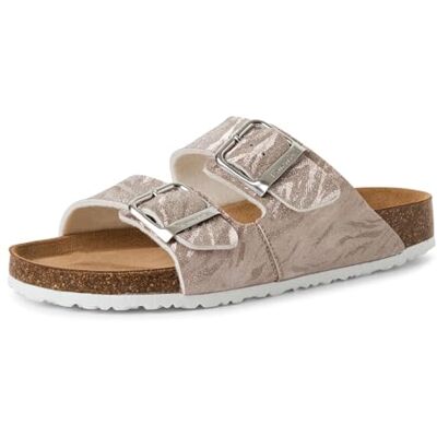 Tamaris Mules pour Femme, Or Rose, Taille 37 - Publicité Tamaris Mules pour Femme, Or Rose, Taille 37 - Publicité