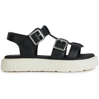 Geox Fille J Sandal Kodette Gir Shoes, Noir, 33 EU - Publicité Geox Fille J Sandal Kodette Gir Shoes, Noir, 33 EU - Publicité