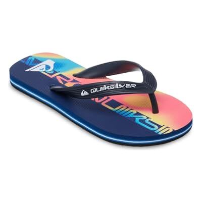 Quiksilver Molokai Art Tongs Garçon Enfant 35 Bleu - Publicité Quiksilver Molokai Art Tongs Garçon Enfant 35 Bleu - Publicité