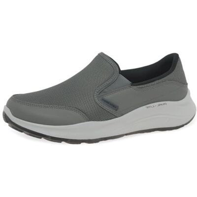 Skechers Baskets NVY pour Homme, Garniture en Cuir Dura en Maille Anthracite, 45.5 EU - Publicité Skechers Baskets NVY pour Homme, Garniture en Cuir Dura en Maille Anthracite, 45.5 EU - Publicité