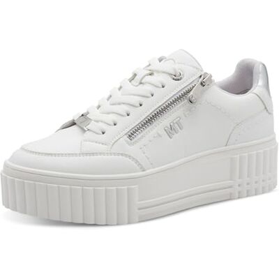 MARCO TOZZI Baskets Femme Semelle intérieure Amovible Feel Me Douce Doublure Douce Tendance, Blanc (White), 41 EU - Publicité MARCO TOZZI Baskets Femme Semelle intérieure Amovible Feel Me Douce Doublure Douce Tendance, Blanc (White), 41 EU - Publicité