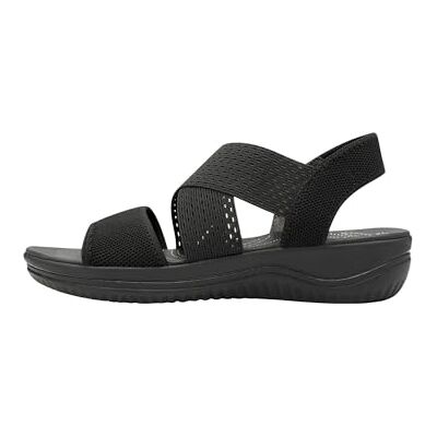 Jana Coshy Sableales Femme Plates Élastique Vegan, Noir (Noir), 38 EU - Publicité Jana Coshy Sableales Femme Plates Élastique Vegan, Noir (Noir), 38 EU - Publicité