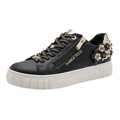 MARCO TOZZI Baskets Femme Semelle intérieure Amovible Feel Me Douce Doublure Douce Moderne, Noir (Black Comb), 37 EU - Publicité MARCO TOZZI Baskets Femme Semelle intérieure Amovible Feel Me Douce Doublure Douce Moderne, Noir (Black Comb), 37 EU - Publicité