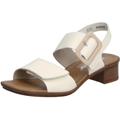 Rieker Sandales à lanières pour femme Beige 40 EU - Publicité Rieker Sandales à lanières pour femme Beige 40 EU - Publicité