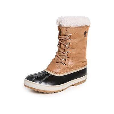 Sorel 1964 PAC Nylon Waterproof bottes d'hiver imperméables pour homme, Marron (Camel Brown x Black), 41.5 EU - Publicité Sorel 1964 PAC Nylon Waterproof bottes d'hiver imperméables pour homme, Marron (Camel Brown x Black), 41.5 EU - Publicité