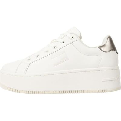 Tommy Hilfiger Tommy Jeans Flatform Metallic Trainers EU 39 - Publicité Tommy Hilfiger Tommy Jeans Flatform Metallic Trainers EU 39 - Publicité