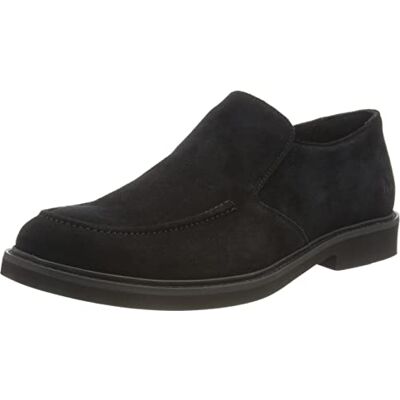 Hush Puppies Homme Earl Slip on Mocassin, Noir, 42 EU - Publicité Hush Puppies Homme Earl Slip on Mocassin, Noir, 42 EU - Publicité