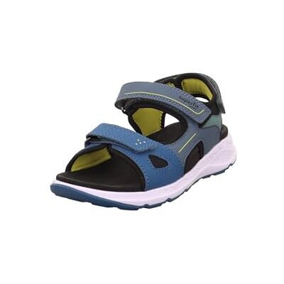 Superfit Criss Cross Sandale, bleu/jaune 8060, 39 EU - Publicité Superfit Criss Cross Sandale, bleu/jaune 8060, 39 EU - Publicité