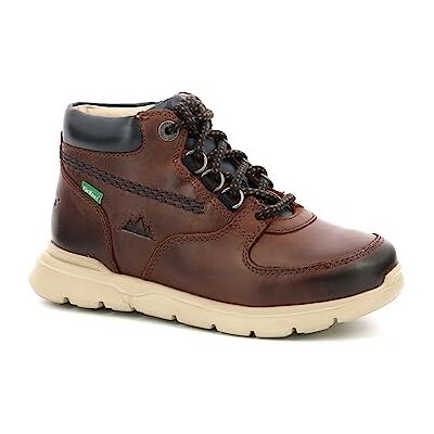 Kickers Kickadventur, Sneakers Hautes Garçon, Camel Marine, 31 - Publicité Kickers Kickadventur, Sneakers Hautes Garçon, Camel Marine, 31 - Publicité