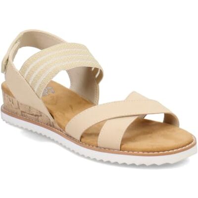 Skechers Desert KISS Shore Enough Femme, Textile naturel, 40 EU - Publicité Skechers Desert KISS Shore Enough Femme, Textile naturel, 40 EU - Publicité