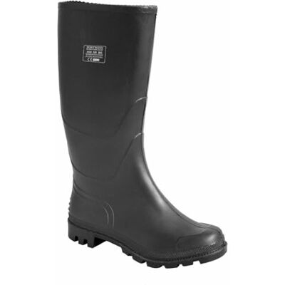 Portwest FW90 Bottes Wellington Imperméables En PVC Pour Hommes Noir, 44 - Publicité Portwest FW90 Bottes Wellington Imperméables En PVC Pour Hommes Noir, 44 - Publicité